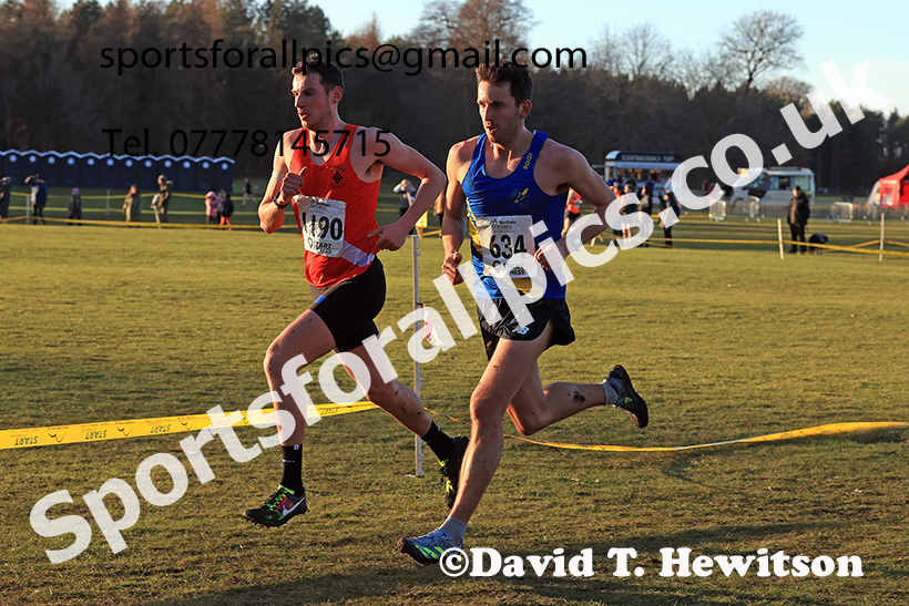 Senior mens 2025 Northern Cross Country Champs, Tatton Park, Knutsford, Cheshire. Photo: David T. Hewitson/Sports for All Pics
